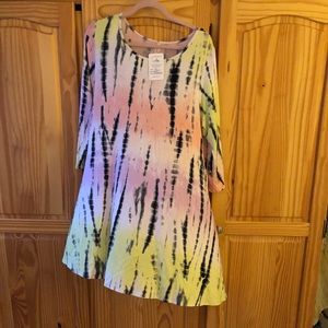 Tie dyed dress